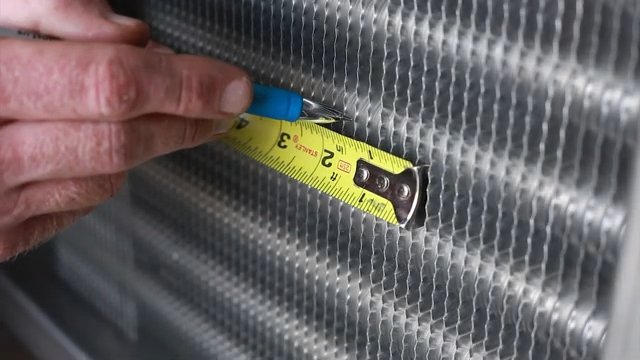 Measuring or Sizing a Chilled Water Coil