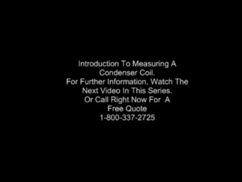 How To Measure Condenser Coils HVAC Air Conditioning Unit_ Part 1_ Replacement Coils