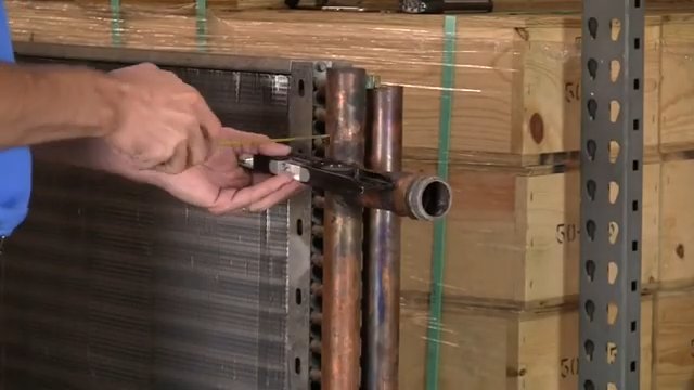 Measuring a Chilled Water Coil (from Commercial Coils)